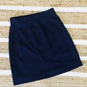 Guess Collections Marciano vintage lined navy blue mini skirt career min…